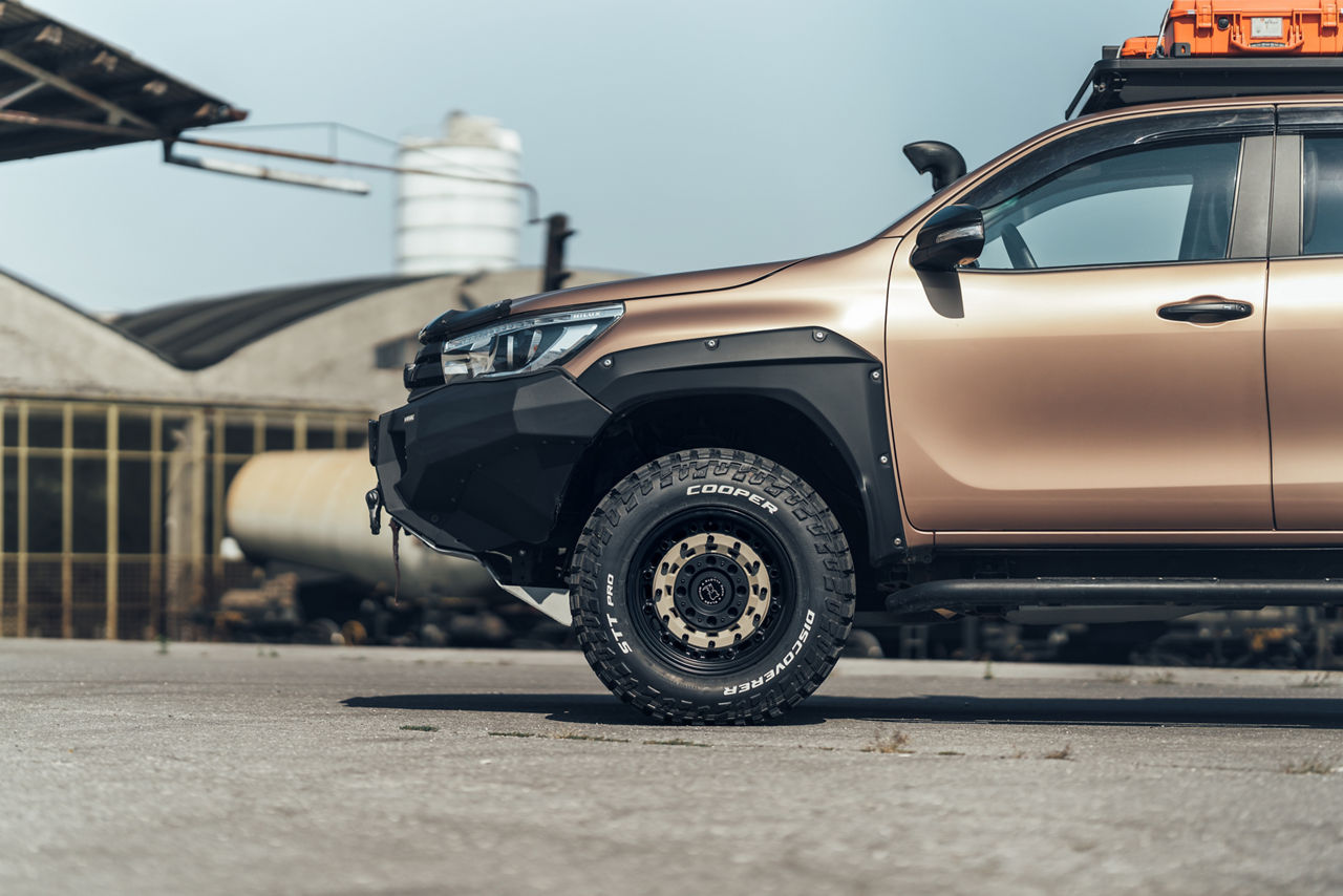 2018 Toyota Hilux - Black Rhino ARSENAL - Special Coated | Black Rhino